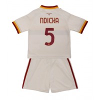 AS Roma Evan Ndicka #5 Vieras Peliasu Lasten 2026-27 Lyhythihainen (+ Lyhyet housut)